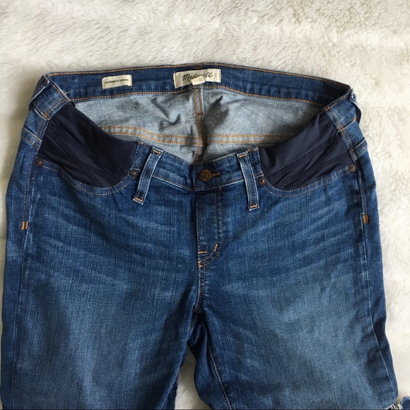 Madewell Maternity Side-Panel Skinny Jeans in Everton Adjustable Edition 31 - Picture 8 of 13